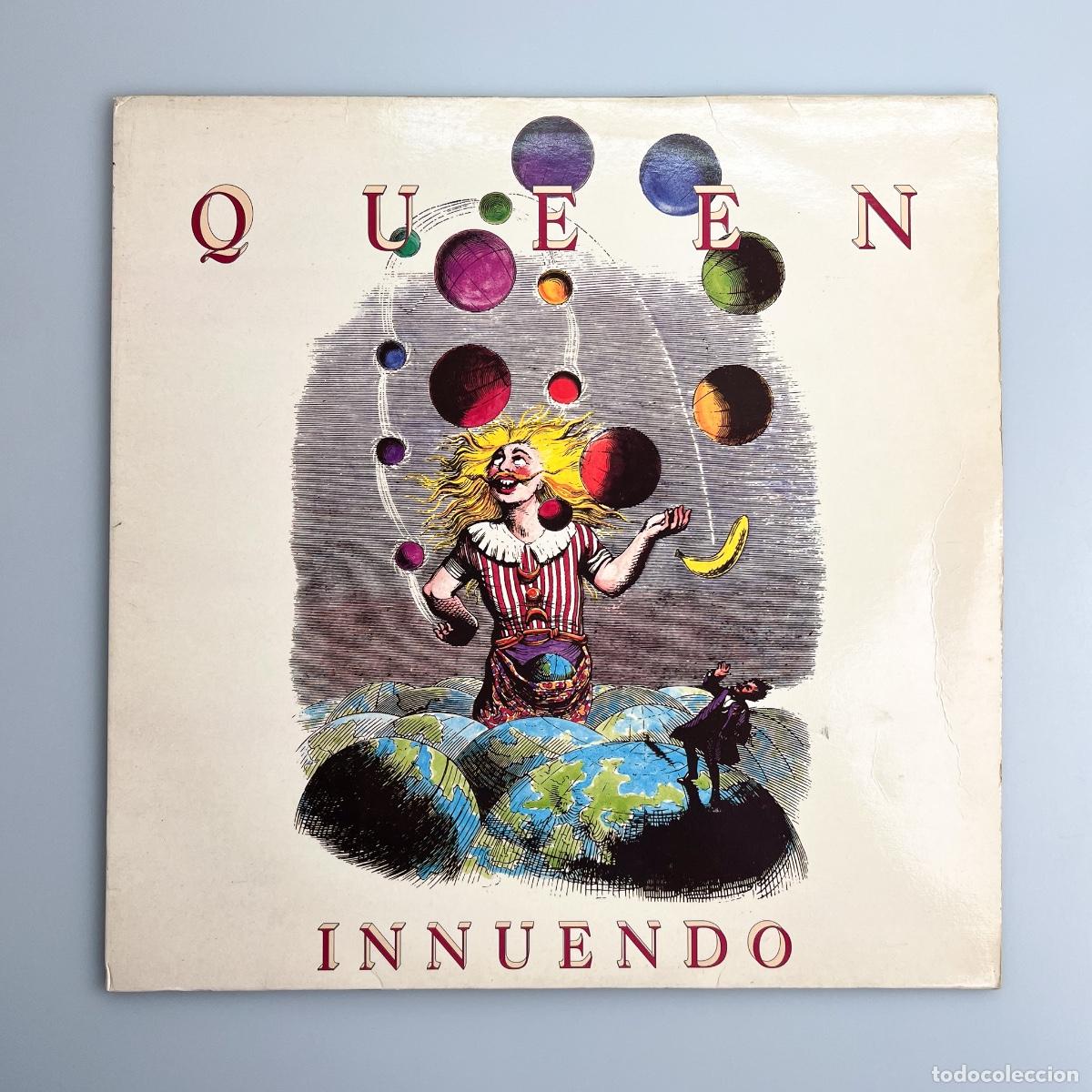 vinilo lp de queen año 1985 - Compra venta en todocoleccion