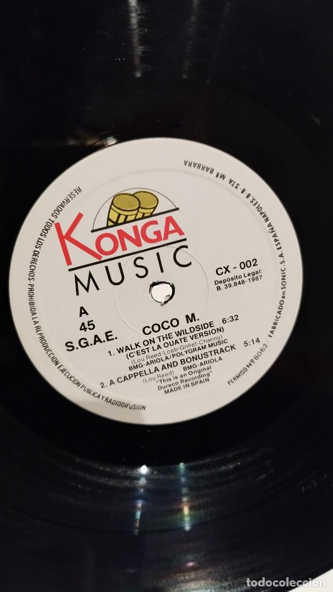 Discos de vinilo: Coco M &ndash; Walk On The Wild Side,Cest La Ouate Version.Vinilo Maxi Single - Foto 2