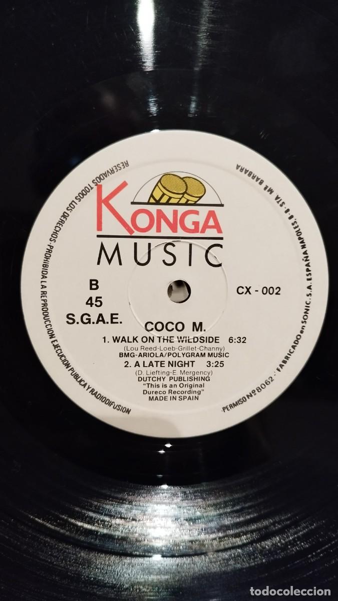 Discos de vinilo: Coco M &ndash; Walk On The Wild Side,Cest La Ouate Version.Vinilo Maxi Single - Foto 3
