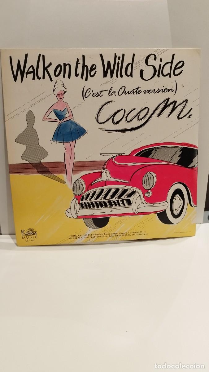 Discos de vinilo: Coco M &ndash; Walk On The Wild Side,Cest La Ouate Version.Vinilo Maxi Single - Foto 4