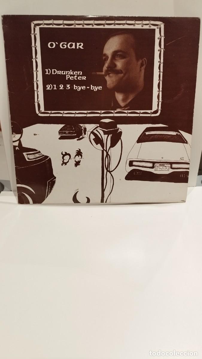Discos de vinilo: OGAR 1) Drunken Peter 2)123 bye-bye.Vinilo Maxi Single - Foto 1