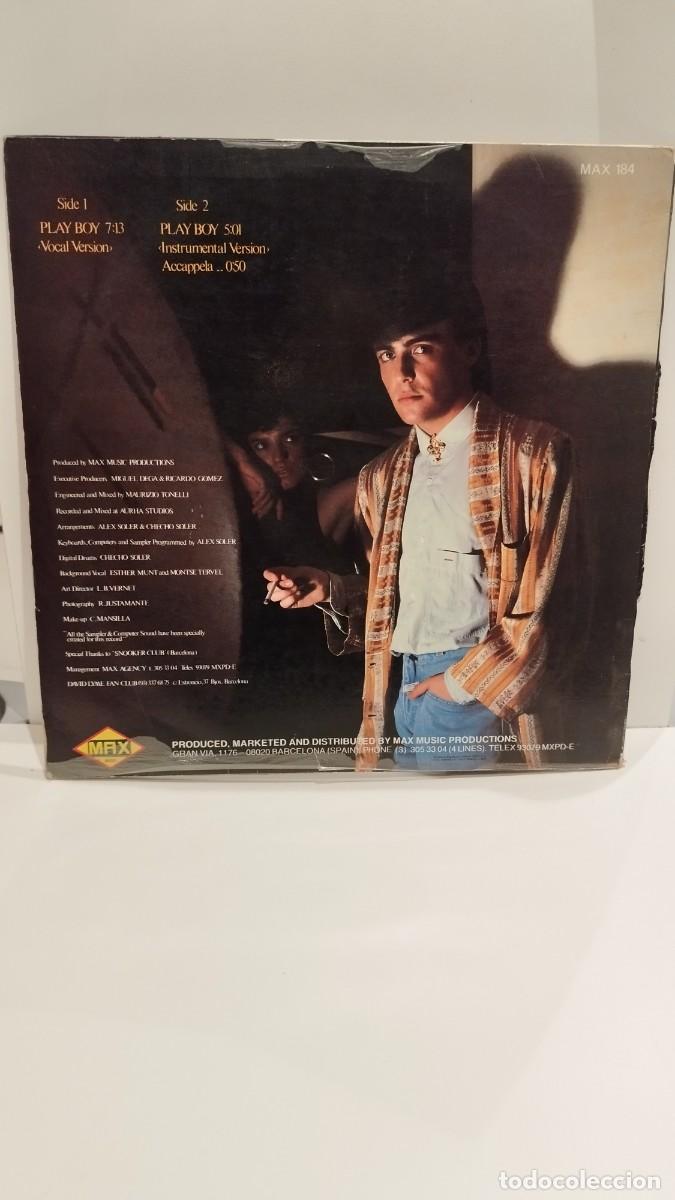 Discos de vinilo: David Lyme &ndash; Playboy.Vinilo Maxi Single.Italo-disco - Foto 4