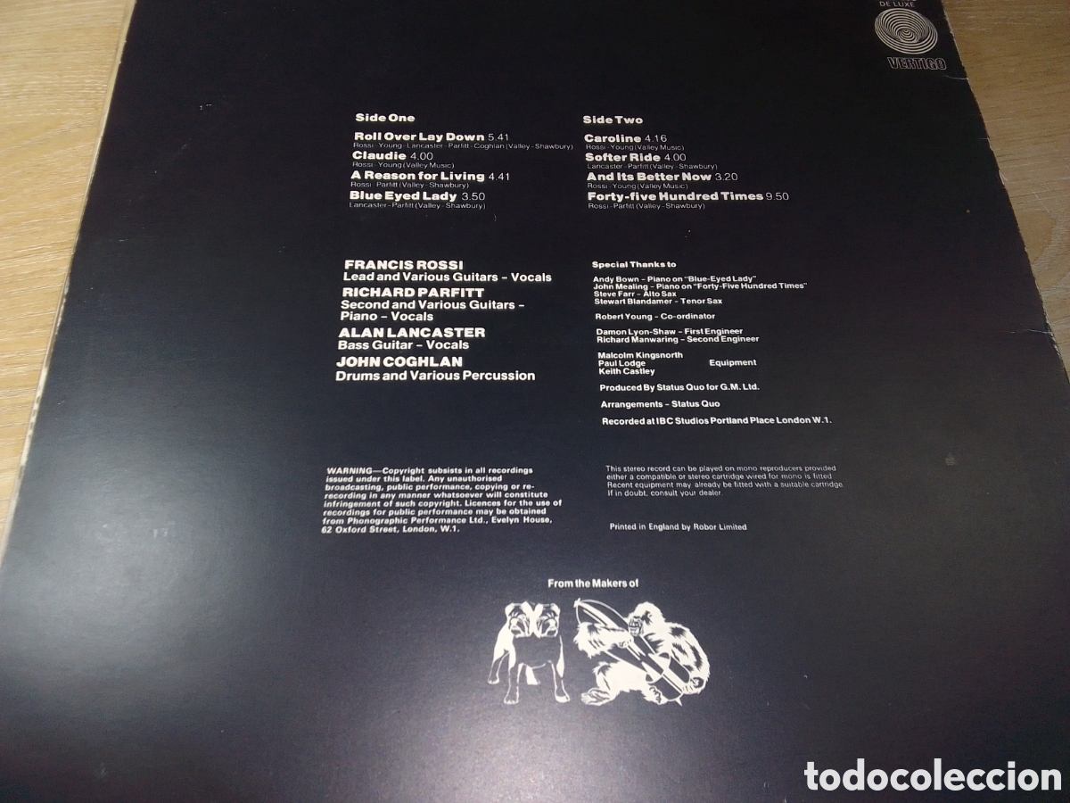 Discos de vinilo: STATUS QUO HELLO ........ - Foto 2