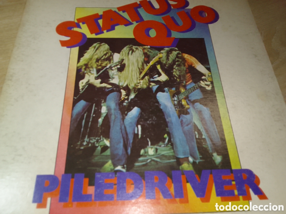 Discos de vinilo: STATUS QUO PILEDRIVER - Foto 1
