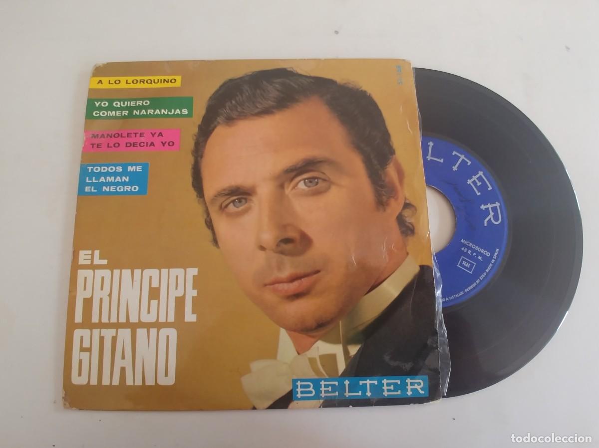 Discos de vinilo: EL PRINCIPE GITANO-EP A LO LORQUINO +3 - Foto 1