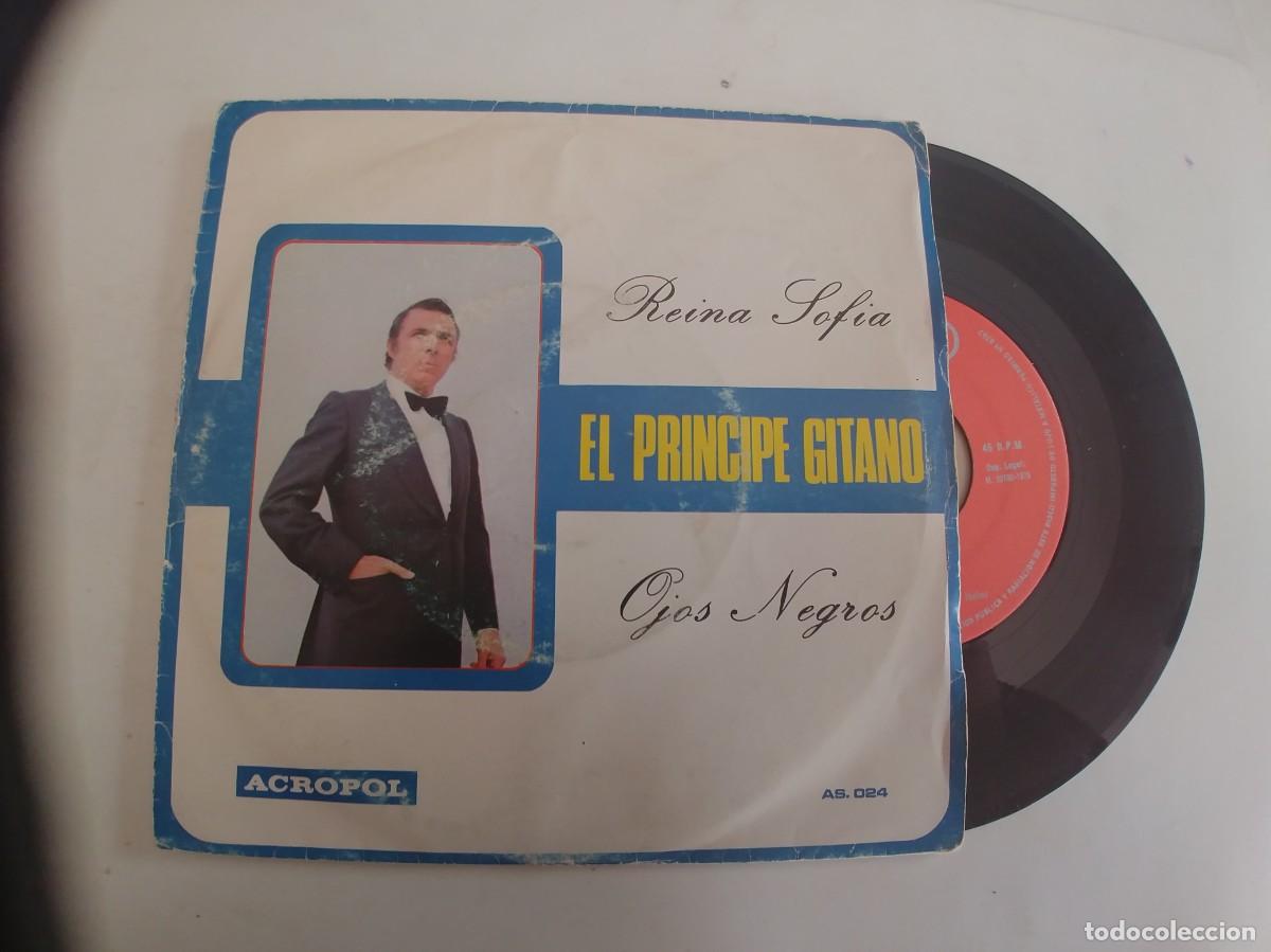 Discos de vinilo: EL PRINCIPE GITANO-SINGLE REINA SOFIA - Foto 1