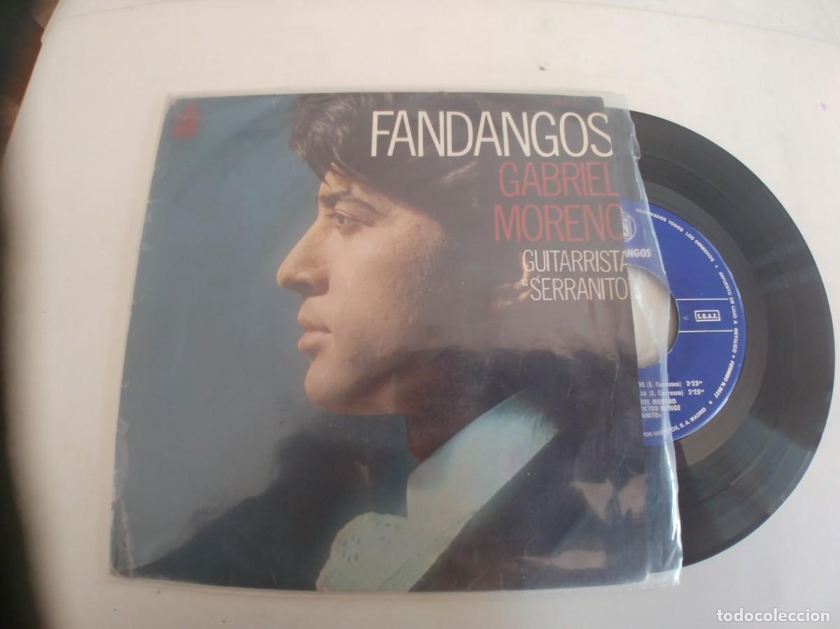 Discos de vinilo: GABRIEL MORENO-EP FANDANGOS - Foto 1