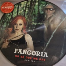 Discos de vinilo: FANGORIA,NO SE QUE ME DAS,REMIXES,PICTURE DISC