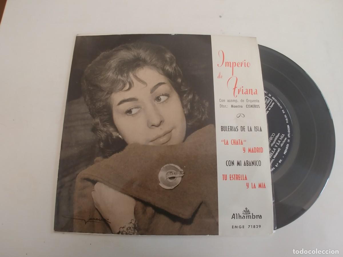 Discos de vinilo: IMPERIO DE TRIANA-EP BULERIAS DE LA ISLA +3 - Foto 1