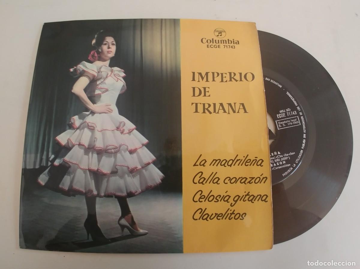 Discos de vinilo: IMPERIO DE TRIANA-EP LA MADRILE&Ntilde;A +3 - Foto 1