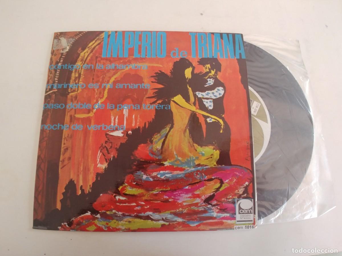 Discos de vinilo: IMPERIO DE TRIANA-EP NOCHE DE VERBENA +3 - Foto 1