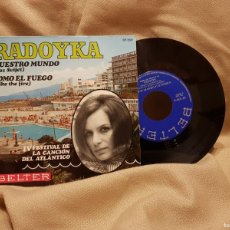 Discos de vinilo: RADOYKA - NUESTRO MUNDO - FESTIVAL DE LA CANCIO DEL ATLANTICO - BELTER 07.559