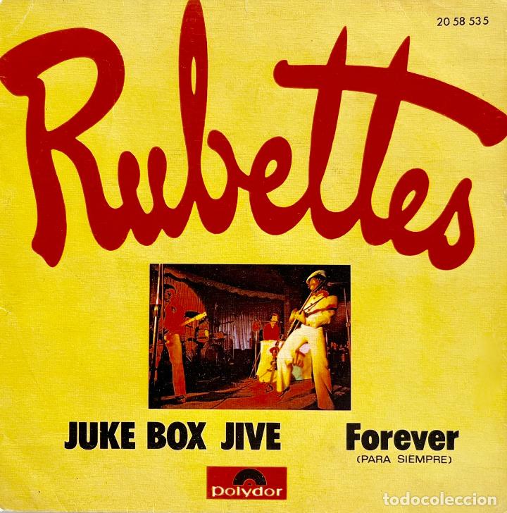 Discos de vinilo: RUBETTES, JUKE BOX JIVE. PORTADA DE SINGLE ORIGINAL ESPA&Ntilde;A - Foto 1