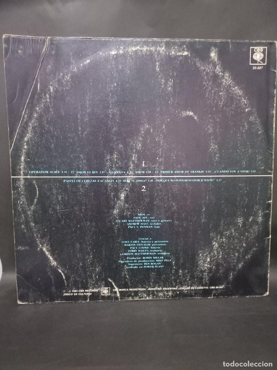 Discos de vinilo: SADE - DIAMOND LIFE / SADAIC ALS 759 - 1984 - Foto 2