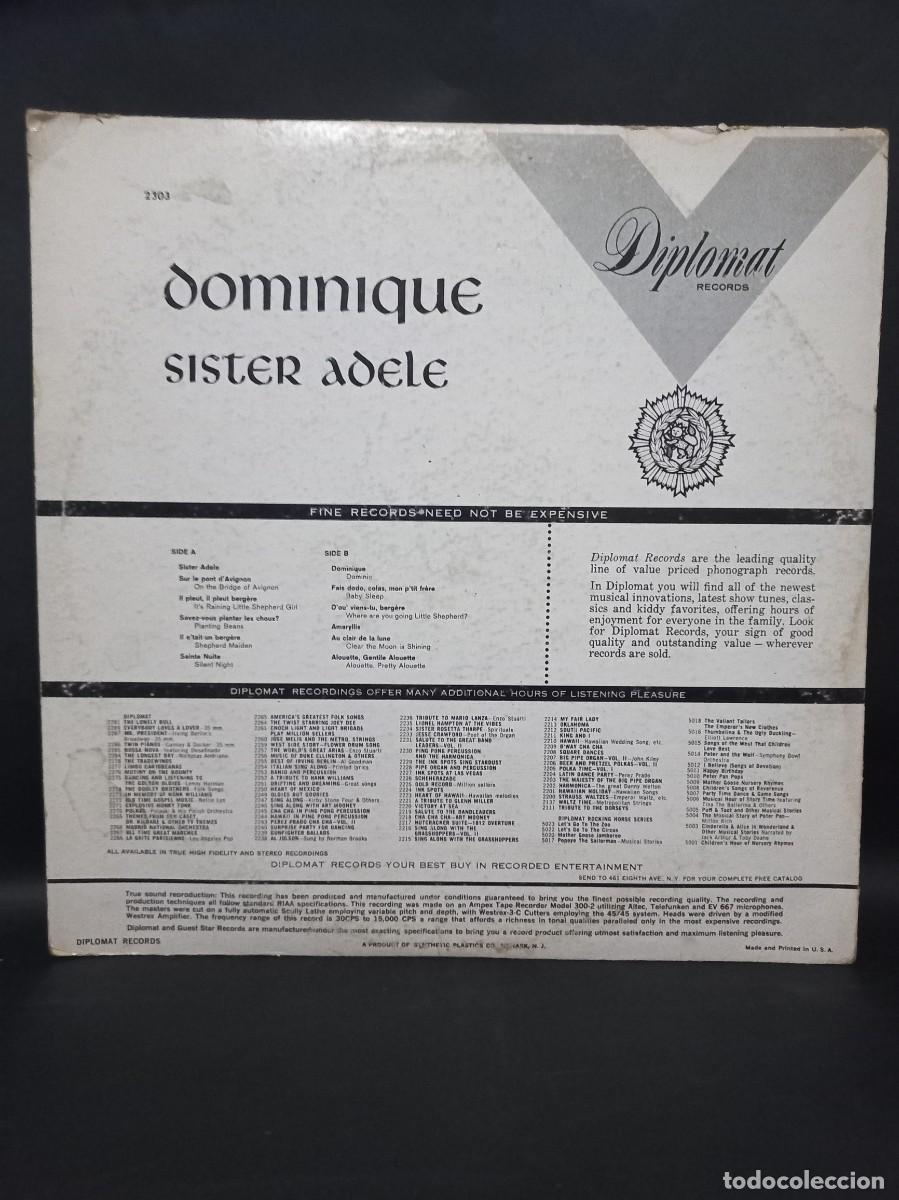 Discos de vinilo: DOMINIQUE - SISTER ADELE / DS 2303 - Foto 2
