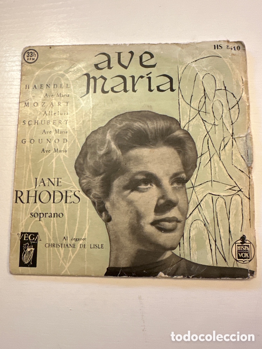 jane rhodes - ave maria / mozart, haendel, schu - Compra venta en ...