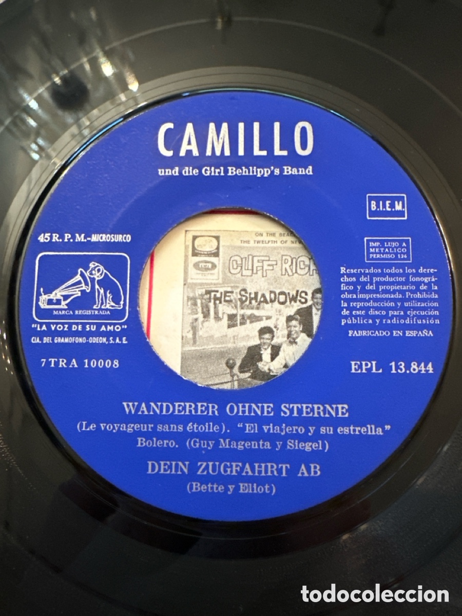 Discos de vinilo: CAMILLO- SAG WARUM, LA VOZ DE SU AMO, 1962. - Foto 3