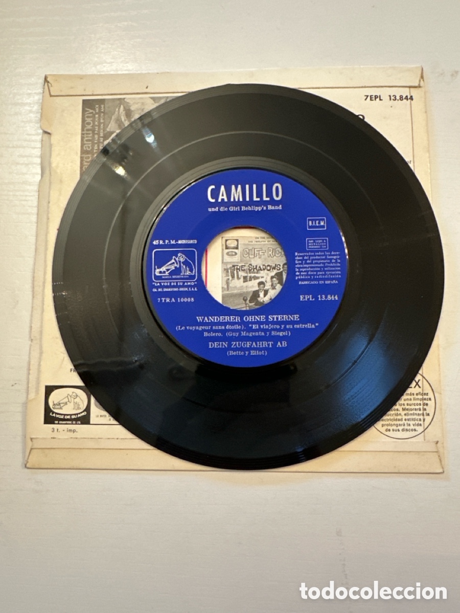 Discos de vinilo: CAMILLO- SAG WARUM, LA VOZ DE SU AMO, 1962. - Foto 4