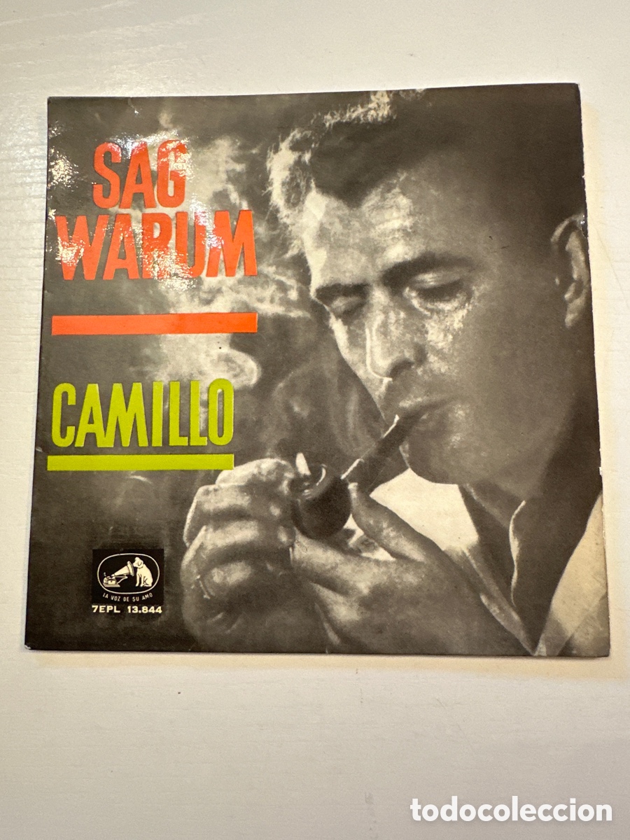 Discos de vinilo: CAMILLO- SAG WARUM, LA VOZ DE SU AMO, 1962. - Foto 7