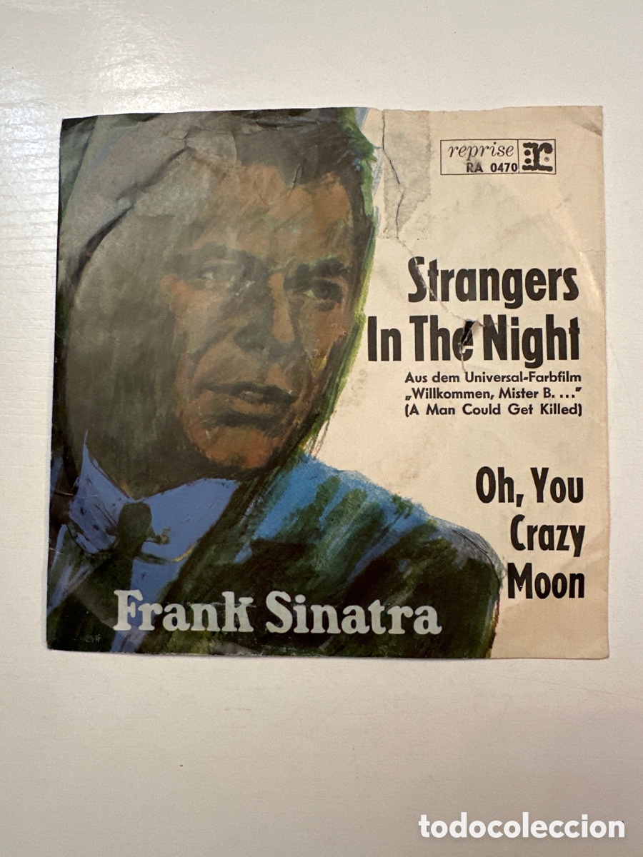 Discos de vinilo: FRANK SINATRA - STRANGERS IN THE NIGHT - SINGLE - 1966 - Foto 1