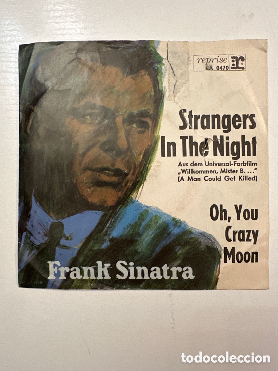 Discos de vinilo: FRANK SINATRA - STRANGERS IN THE NIGHT - SINGLE - 1966 - Foto 9