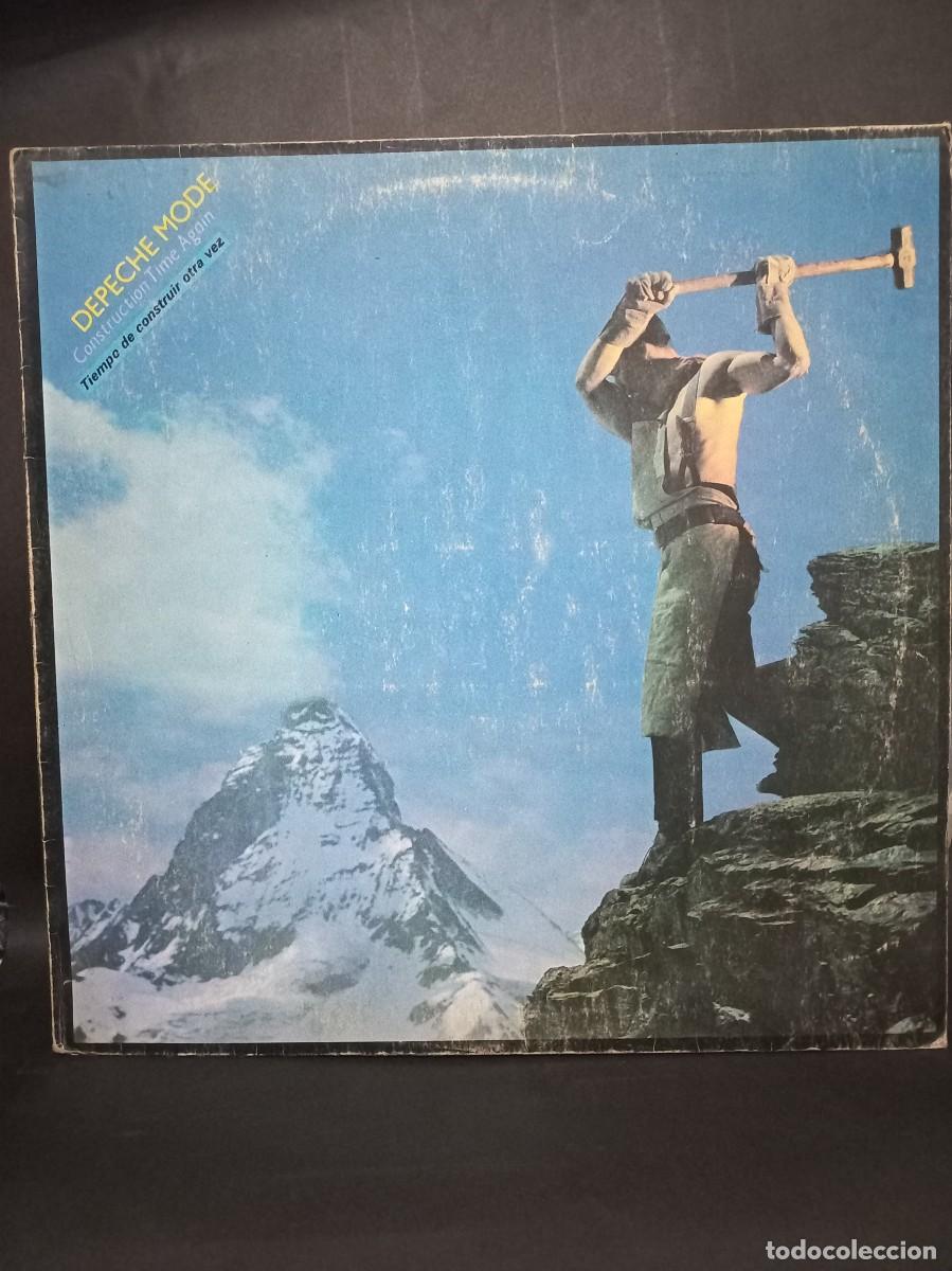 Discos de vinilo: DEPECHE MODE - CONSTRUCTION TIME AGAIN / TLP-50127 - 1984 - Foto 1