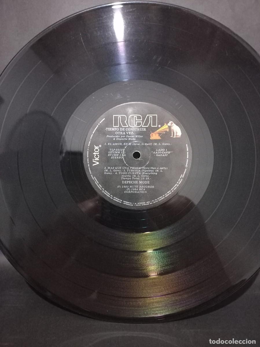 Discos de vinilo: DEPECHE MODE - CONSTRUCTION TIME AGAIN / TLP-50127 - 1984 - Foto 3