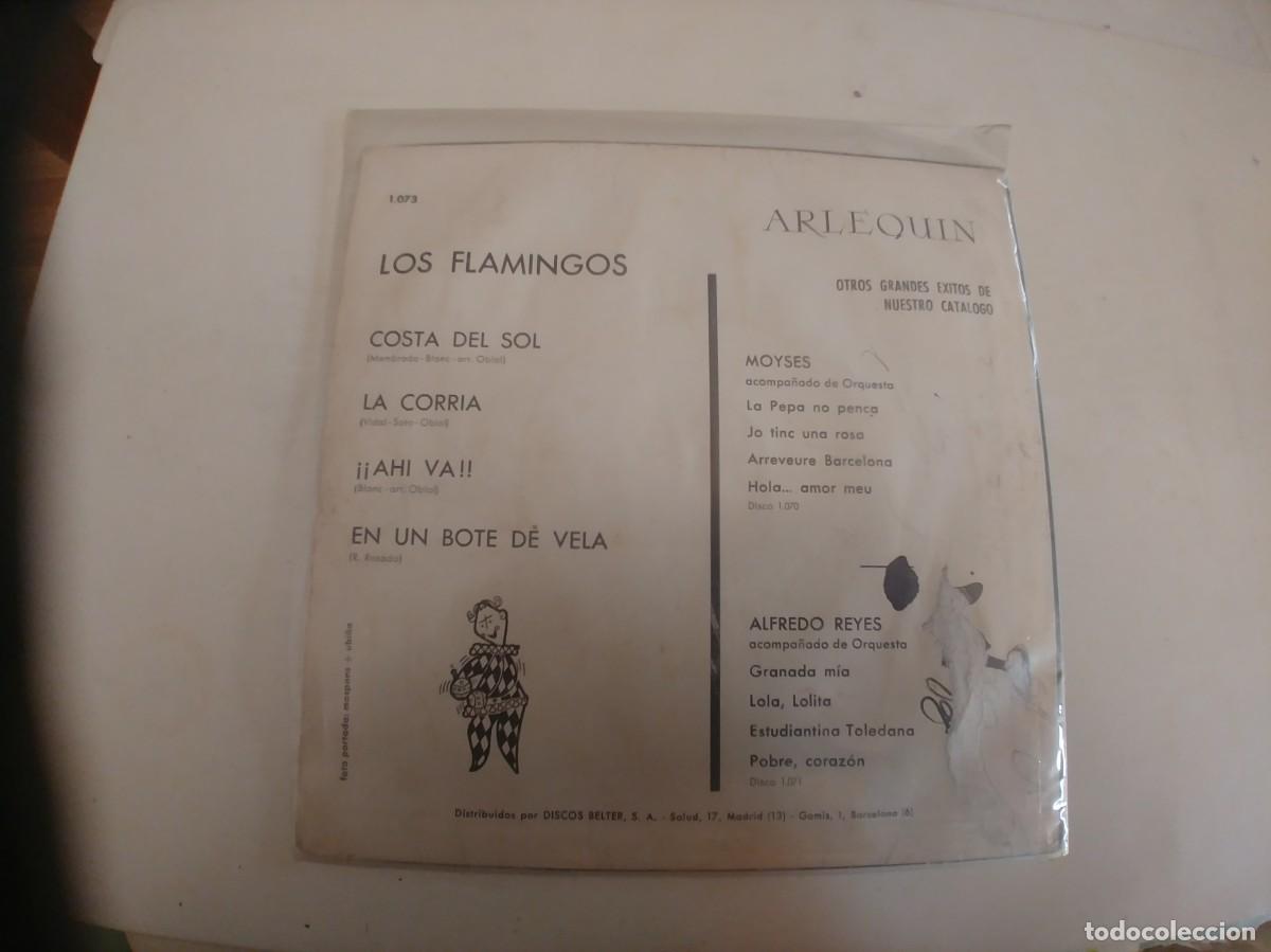Discos de vinilo: LOS FLAMINGOS-EP COSTA DEL SOL +3 - Foto 2