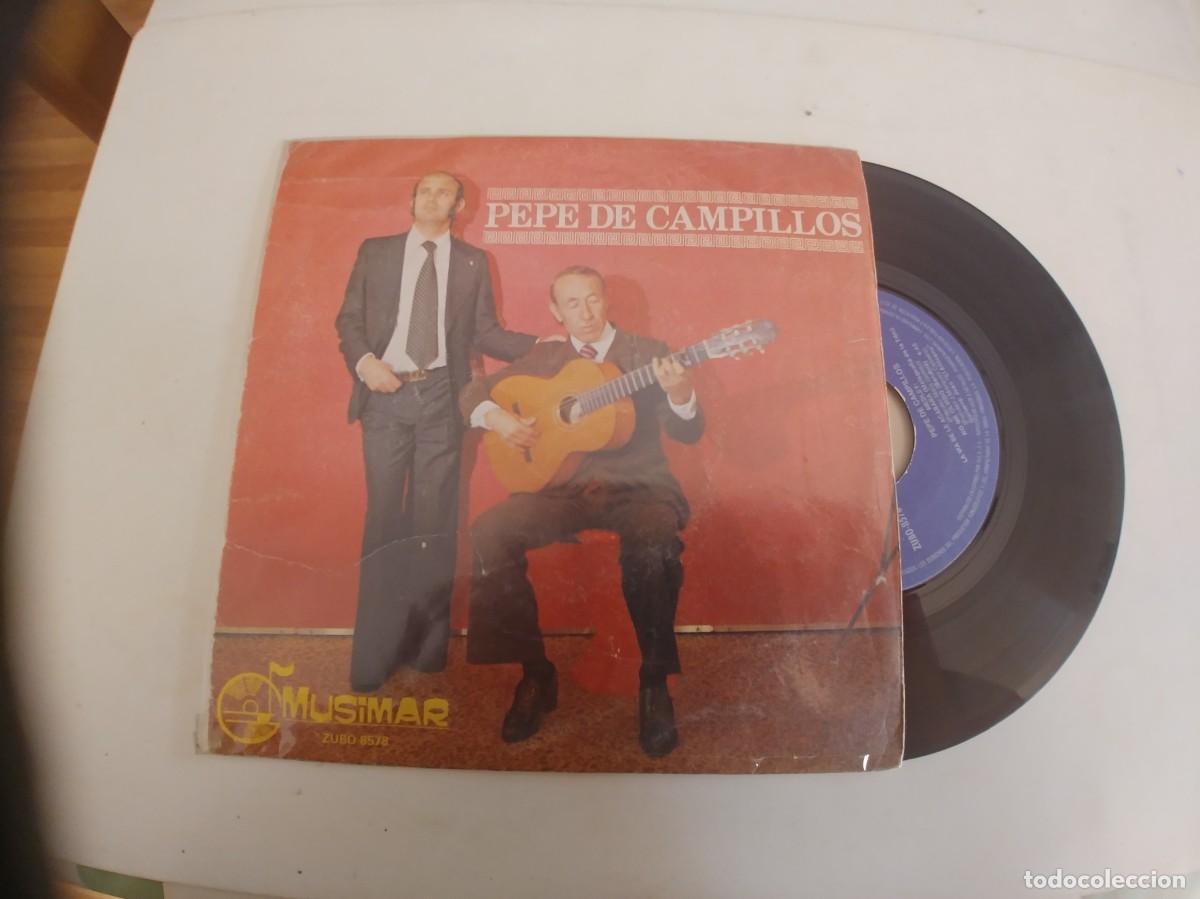 Discos de vinilo: PEPE DE CAMPILLOS-EP LA VIA SE LE ACABABA +2 - Foto 1