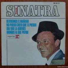 Discos de vinilo: FRANK SINATRA / OLVIDEMOS EL MAÑANA+3 / 1966 / EP