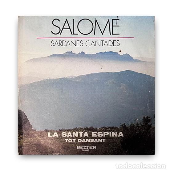 Discos de vinilo: Salom&eacute; &lrm;&ndash; Sardanes Cantades Single 7&rdquo; - Foto 1