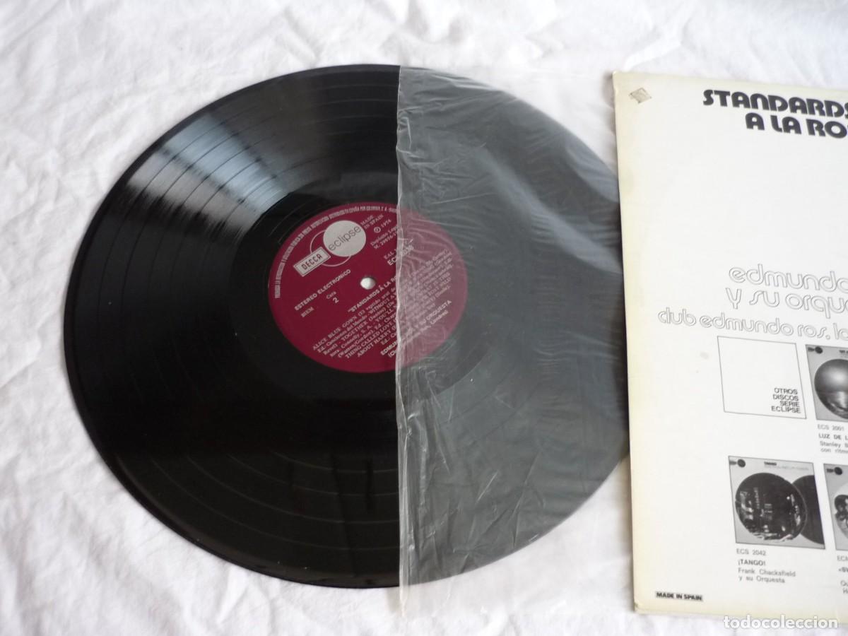 Discos de vinilo: LP vinilo Edmundo Ros Standars 1975 - Foto 3