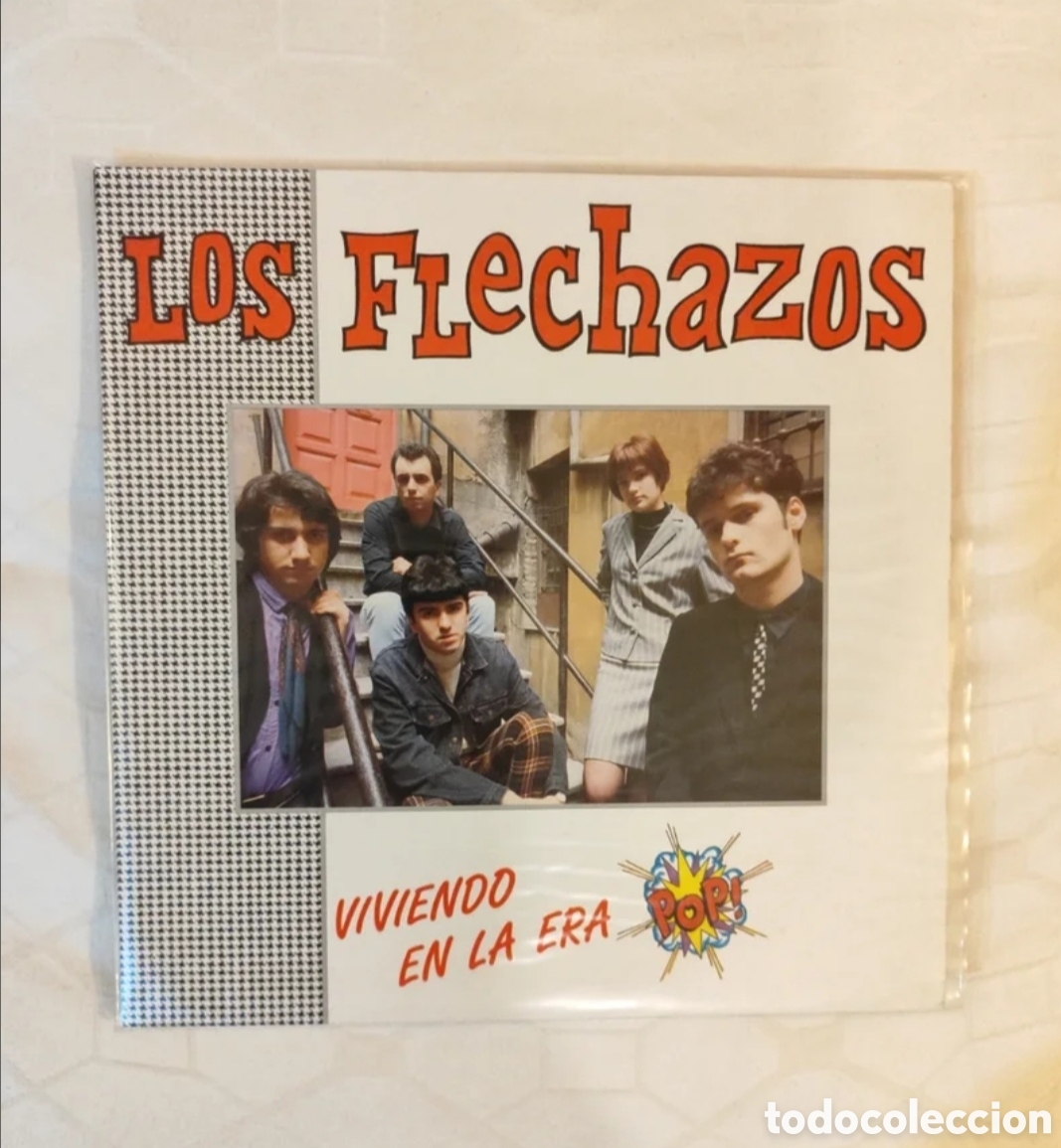 Discos de vinilo: LOS FLECHAZOS - Viviendo en la era pop - Foto 1