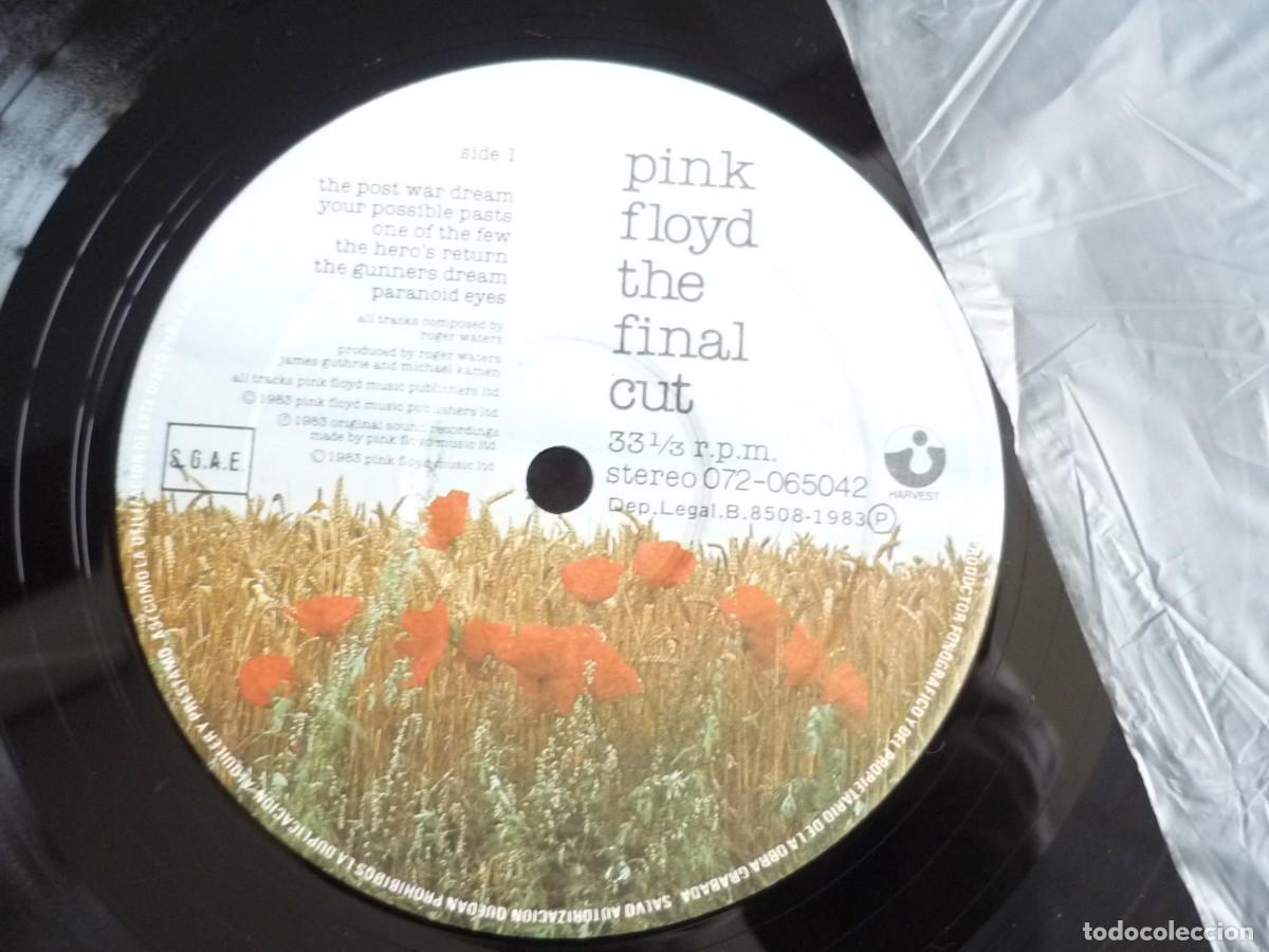 Discos de vinilo: LP vinilo Pink Floyd The final cut 1983 - Foto 5