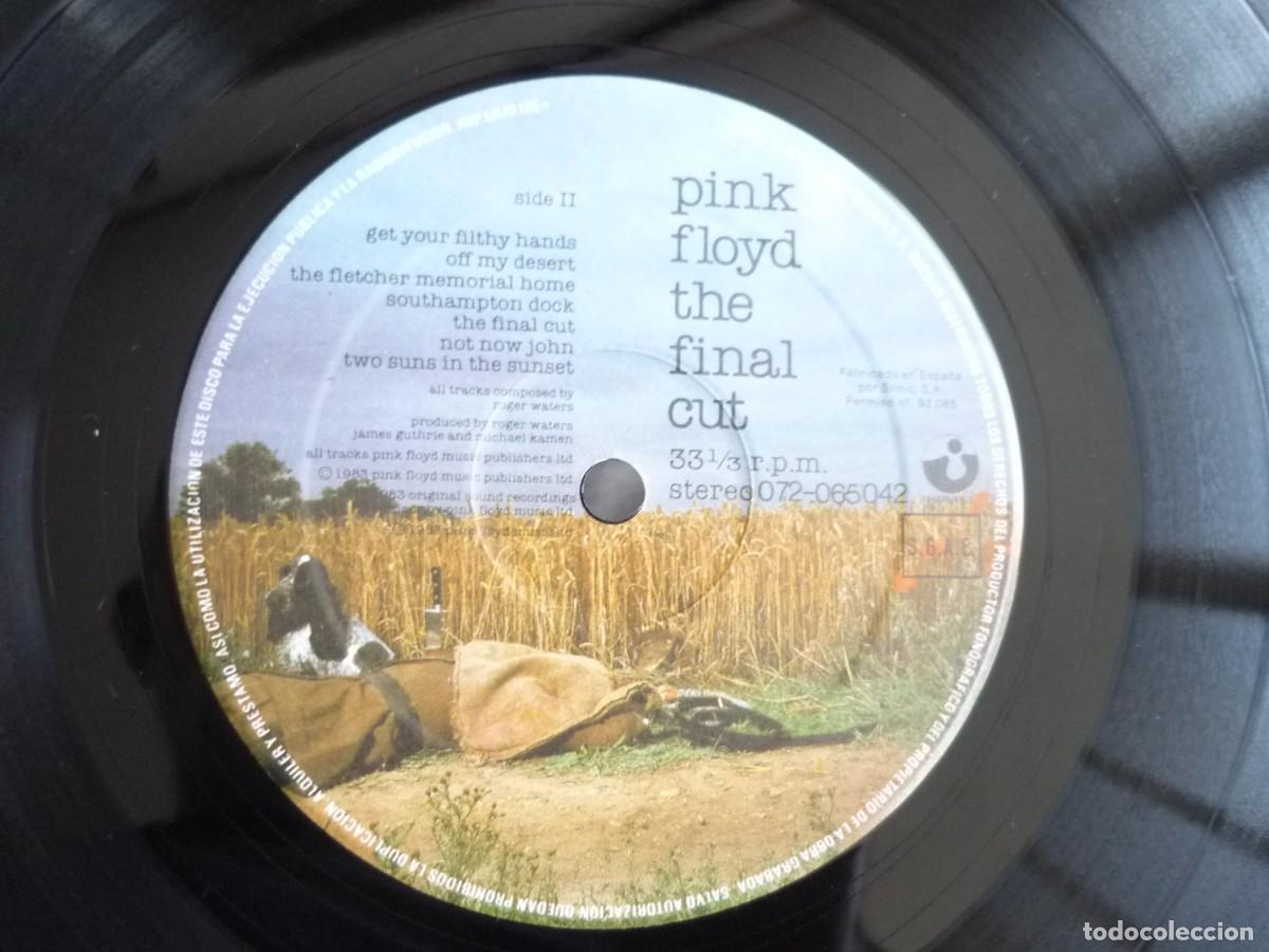 Discos de vinilo: LP vinilo Pink Floyd The final cut 1983 - Foto 6