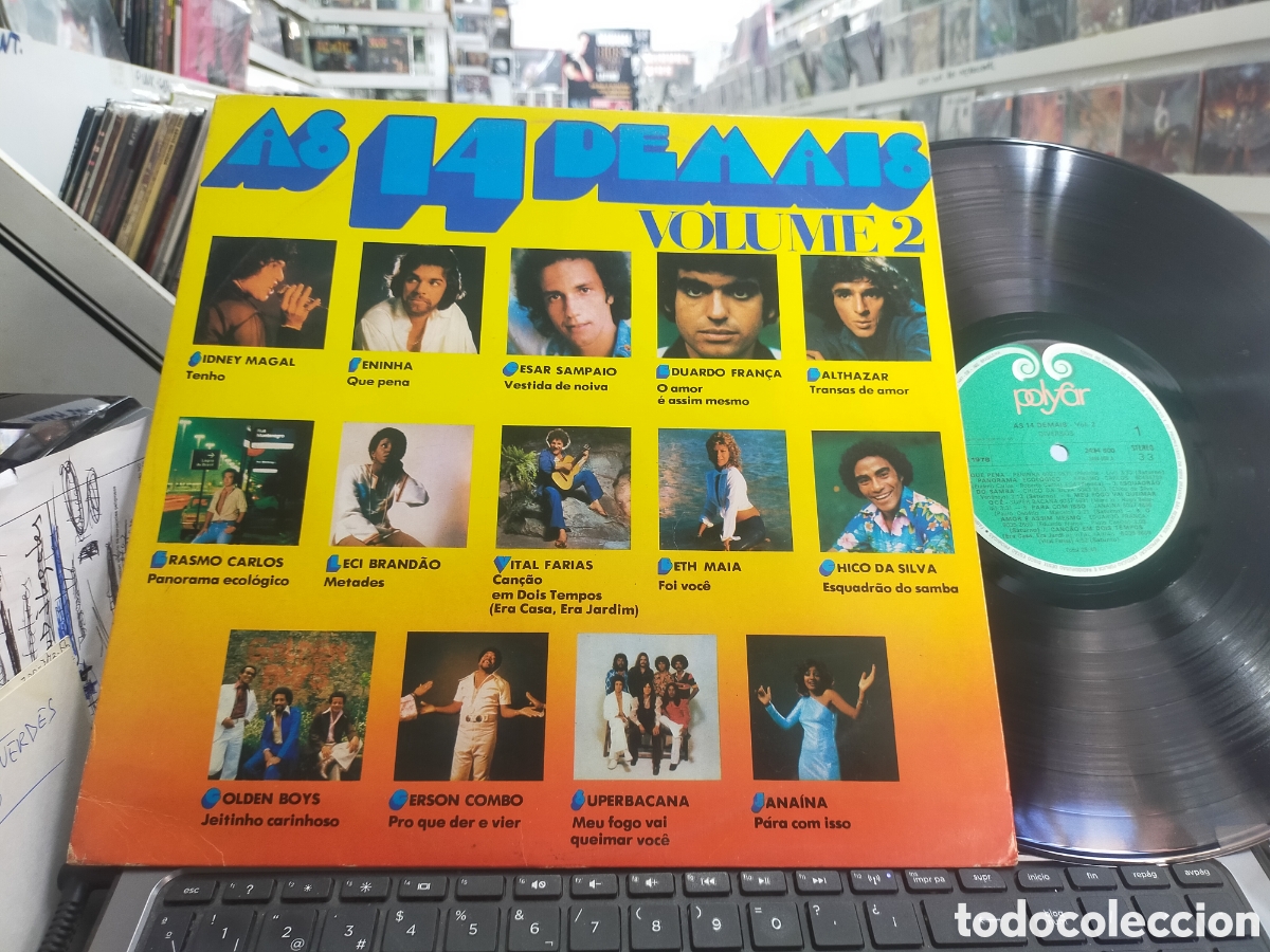 Dischi in vinile: As 14 demais volumen 2 LP brasil 1978
