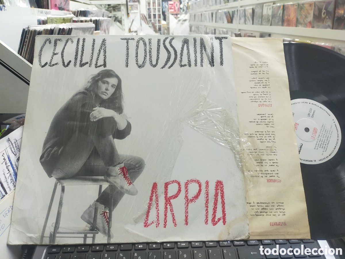 Dischi in vinile: Cecilia toussaint LP arp&iacute;a M&eacute;xico 1987
