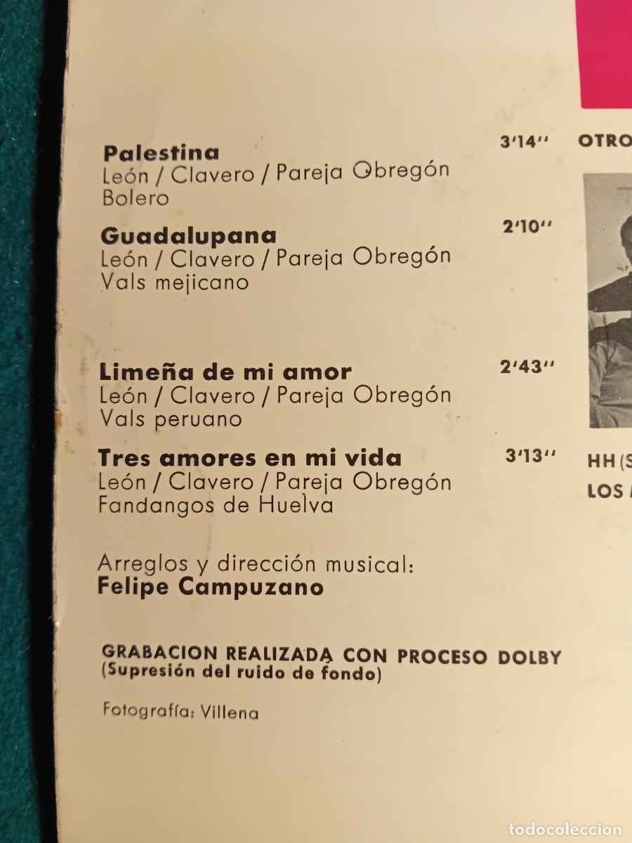 Discos de vinilo: Disco vinilo. LOS MARISME&Ntilde;OS - Foto 3