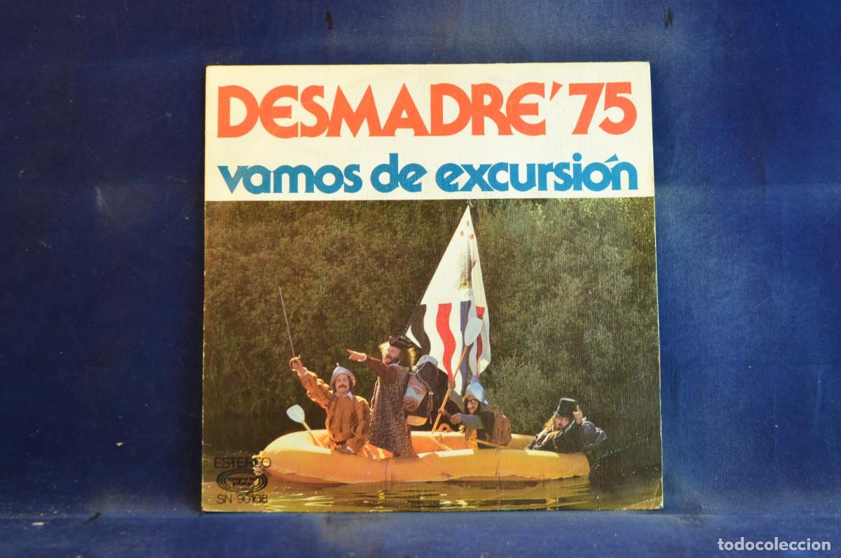 Discos de vinilo: DESMADRE 75 - BUGUI SUBI DUBI - VAMOS DE EXCURSION - SINGLE - Foto 1
