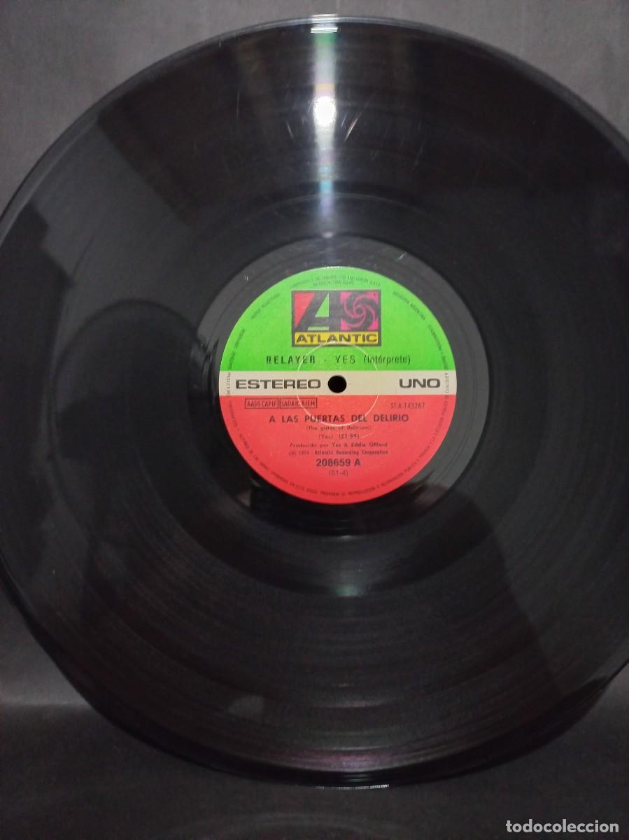 Discos de vinilo: RELAYER - YES / 208659 - 1974 - Foto 3