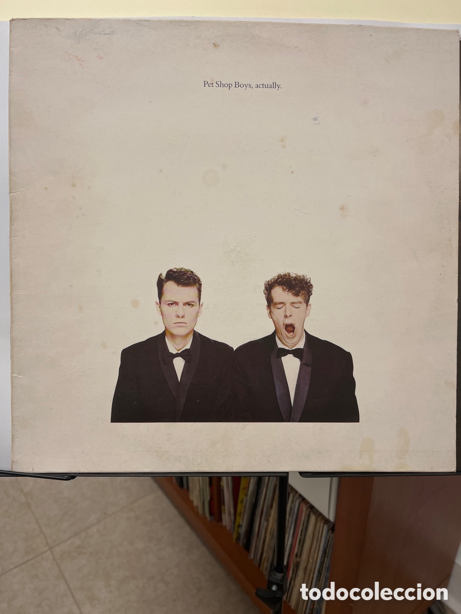 Discos de vinilo: Pet Shop Boys. Actually. LP - Foto 1