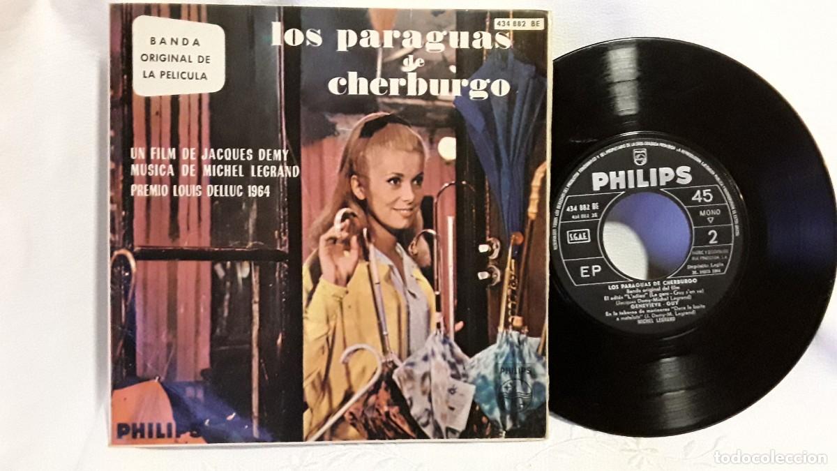 Discos de vinilo: SINGLE LOS PARAGUAS DE CHERBURGO - Foto 1