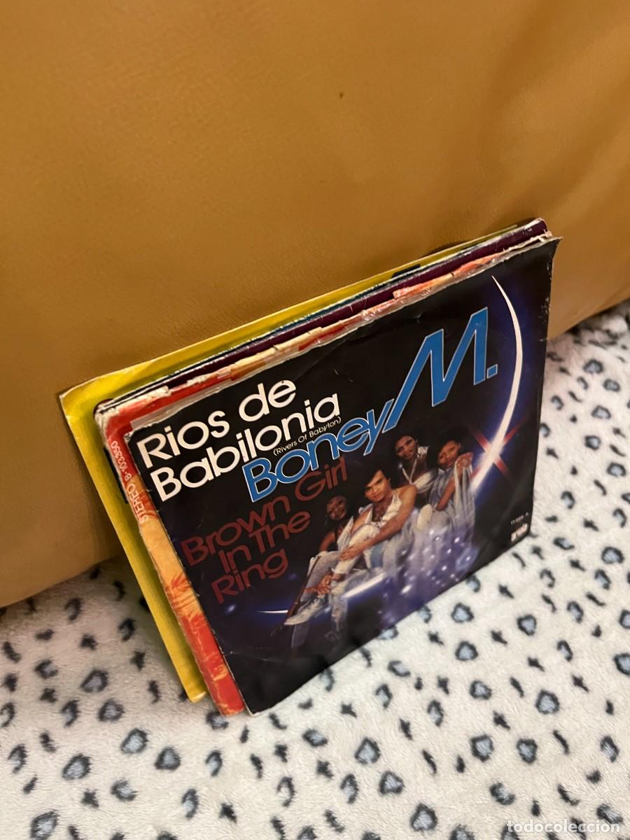 Discos de vinilo: Boney M Lote pack x7 singles - Foto 1