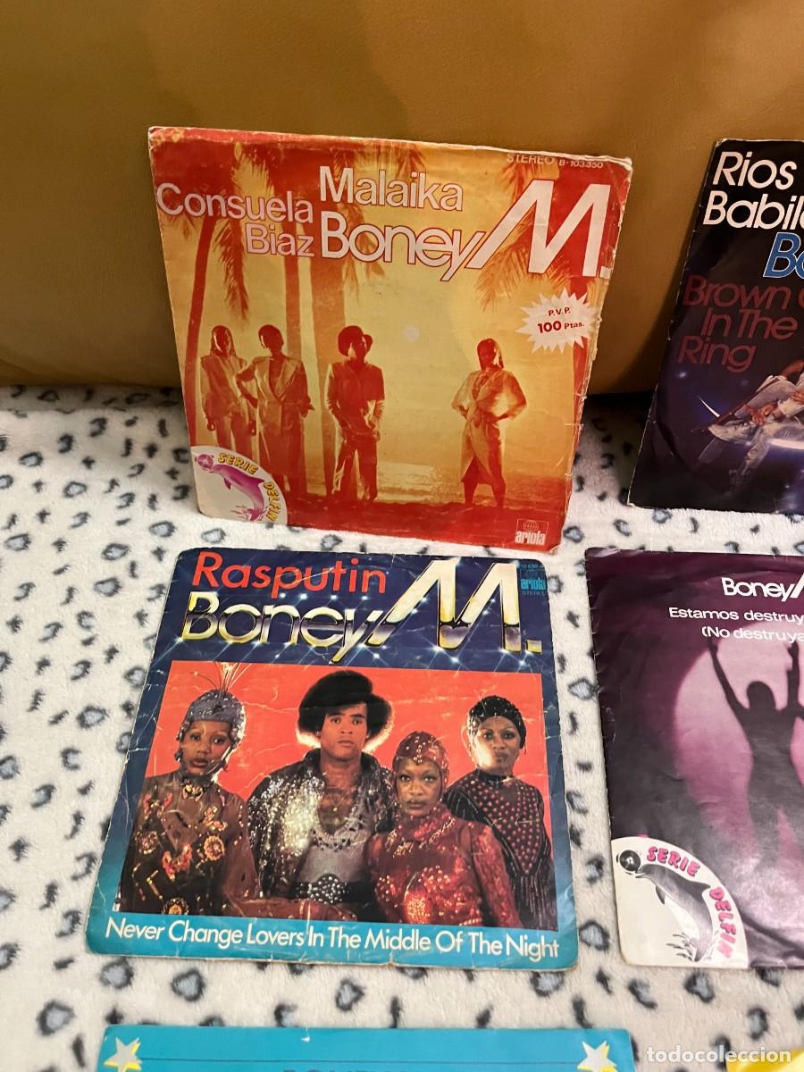 Discos de vinilo: Boney M Lote pack x7 singles - Foto 3
