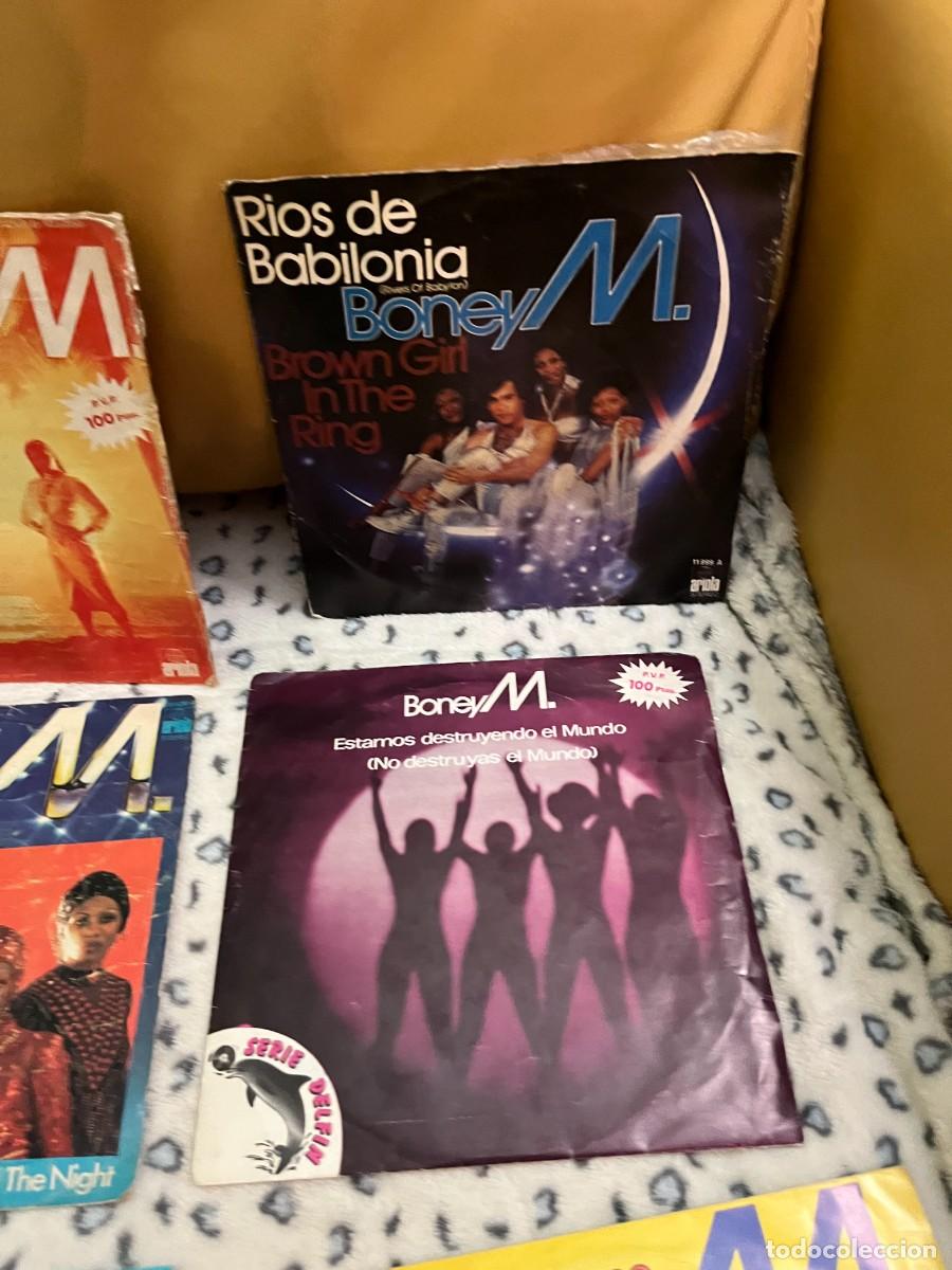 Discos de vinilo: Boney M Lote pack x7 singles - Foto 4