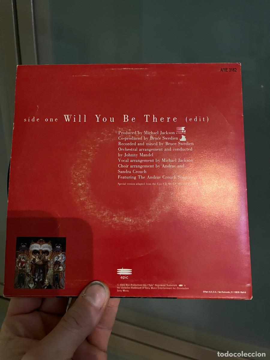 Discos de vinilo: Michael Jackson &lrm;&ndash; Will You Be There - Foto 2