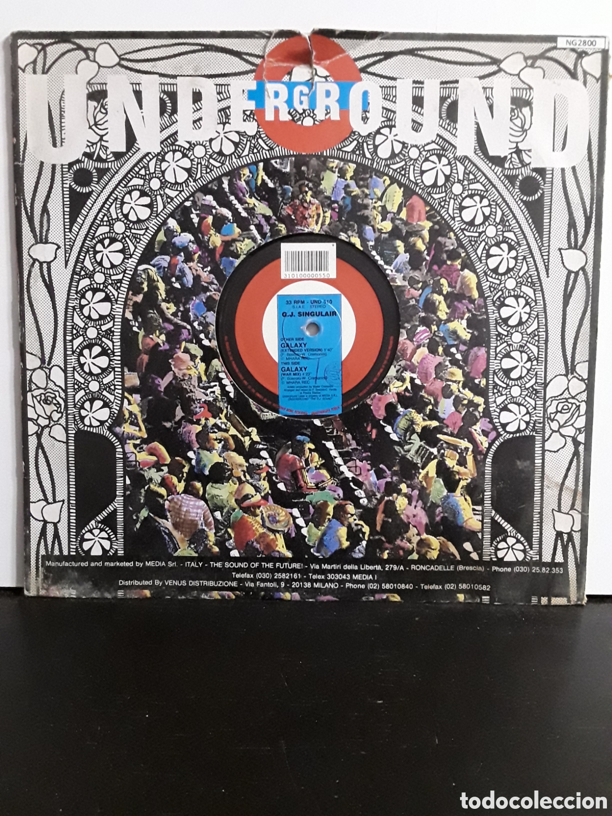 Discos de vinilo: G.J. Singulair &lrm;&ndash; Galaxy - Foto 2