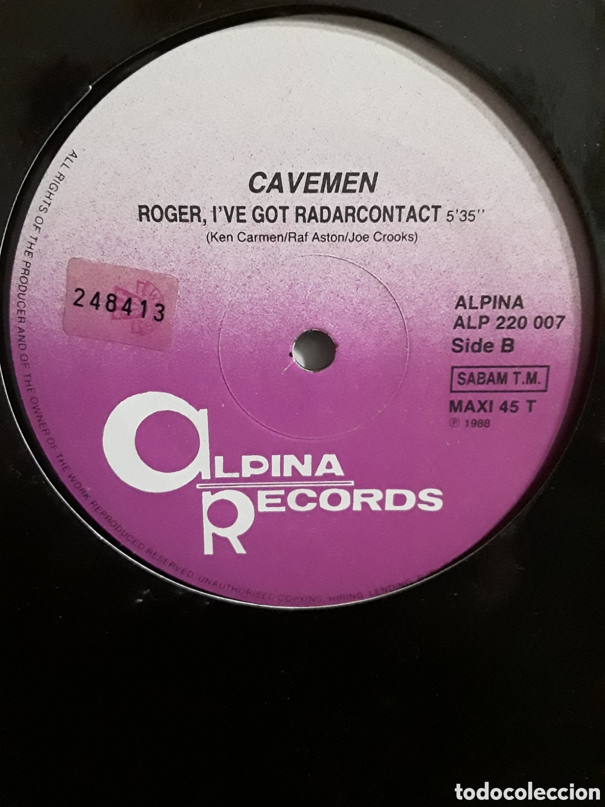 Discos de vinilo: Cavemen &lrm;&ndash; Bocasaurus - Foto 2