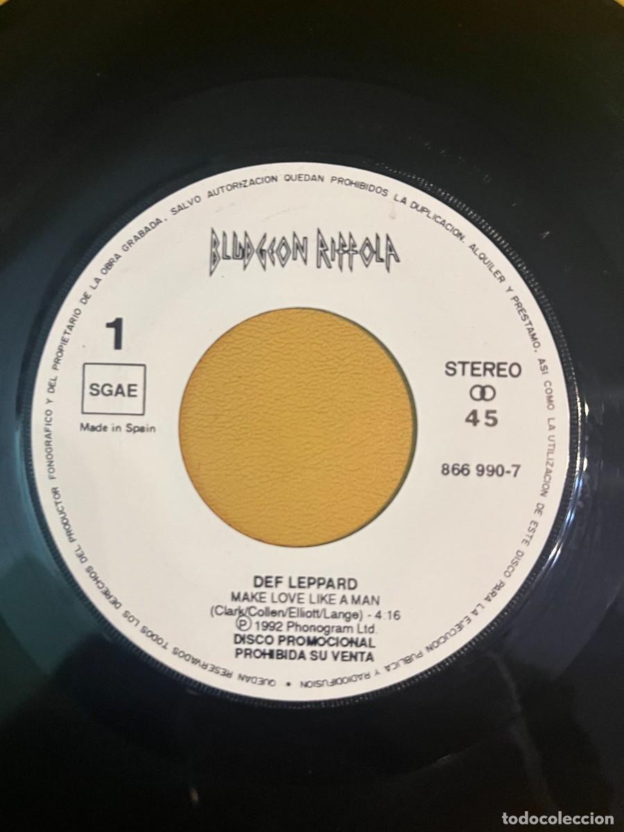 Discos de vinilo: Def Leppard &lrm;&ndash; Make Love Like A Man - Foto 3