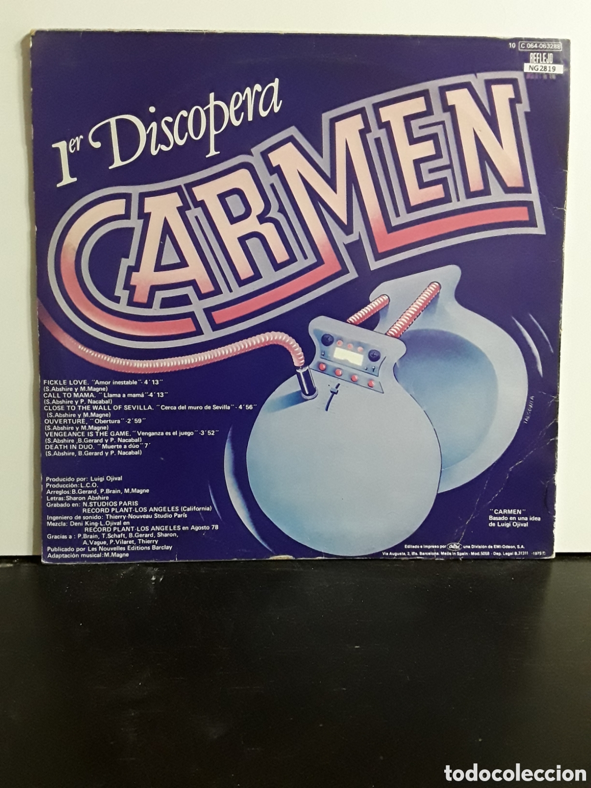 Discos de vinilo: 1er Discop&eacute;ra &lrm;&ndash; Carmen - Foto 2